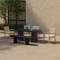 Rocca Bench Black