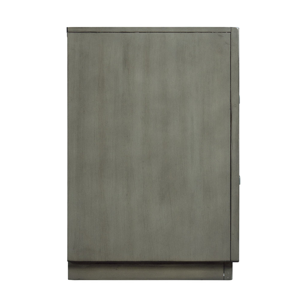 Zig-Nightstand-W/USB-Grey