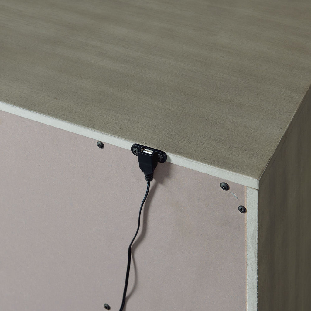 Zig-Nightstand-W/USB-Grey