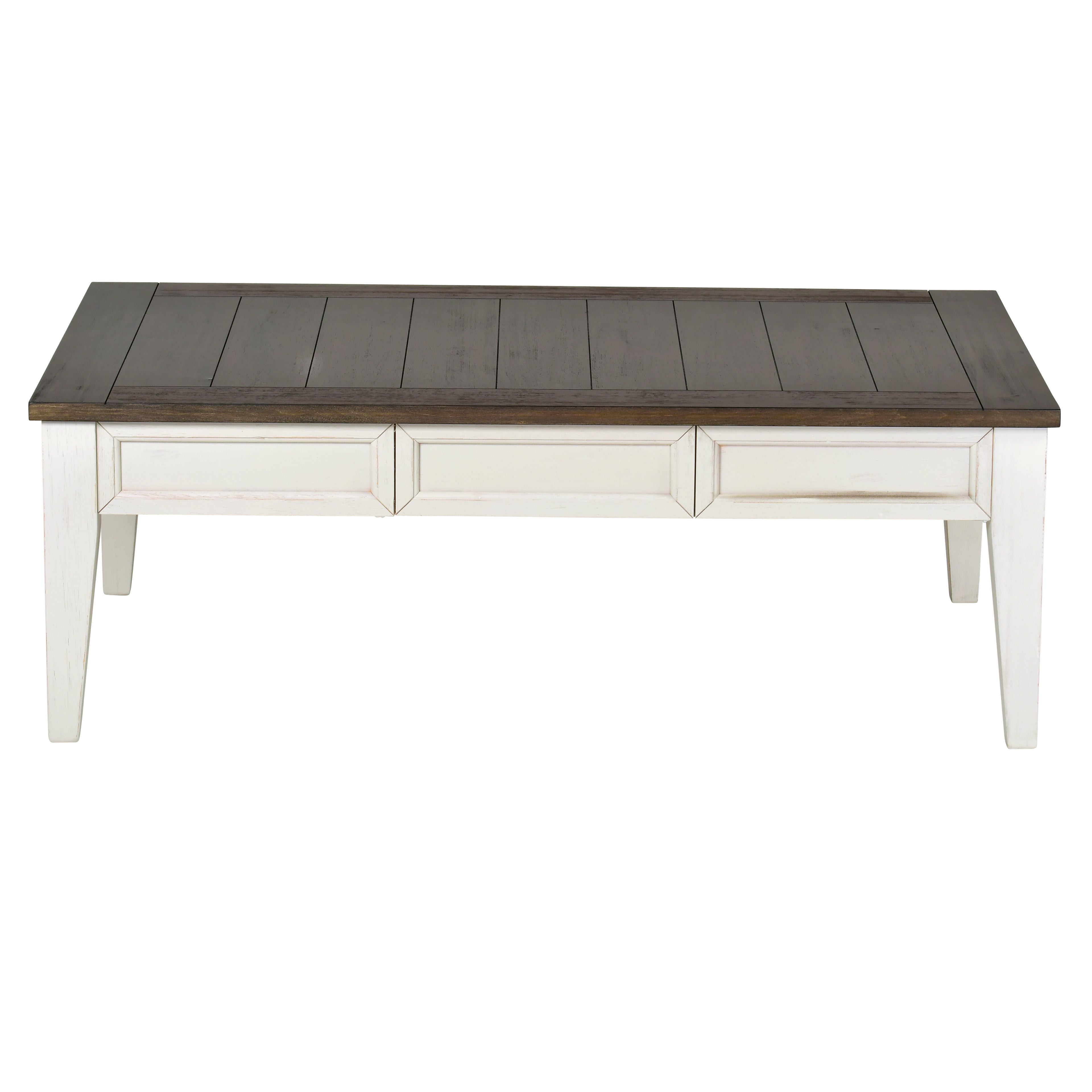 Cayla Cocktail Table Dark Oak/