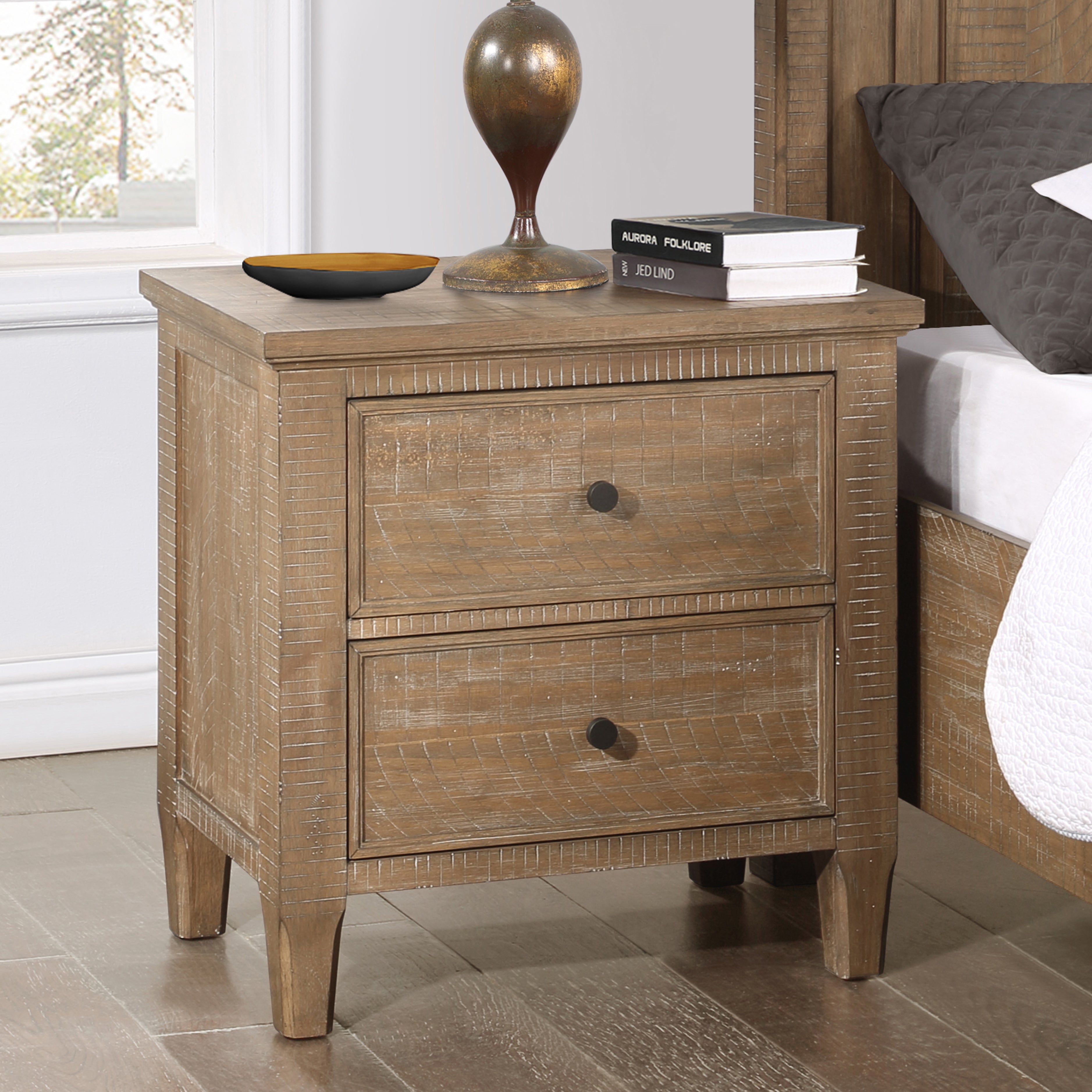 Riverdale 2 Drawer Nightstand