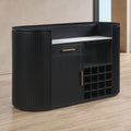 Colvin Black Bar, 68" x 26" x 42"