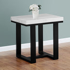 Lucca (Artemis) White Marble Top End Tab