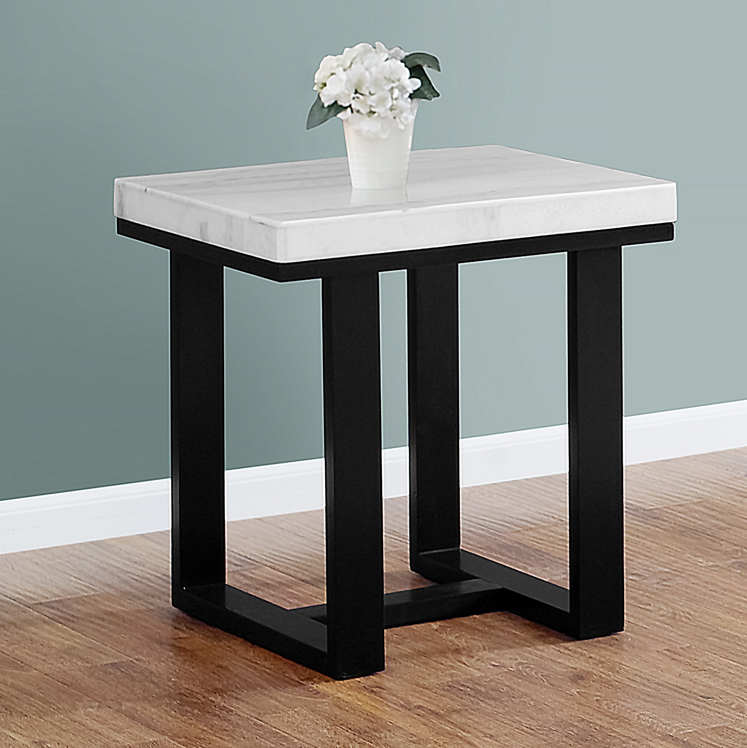 Lucca (Artemis) White Marble Top End Tab