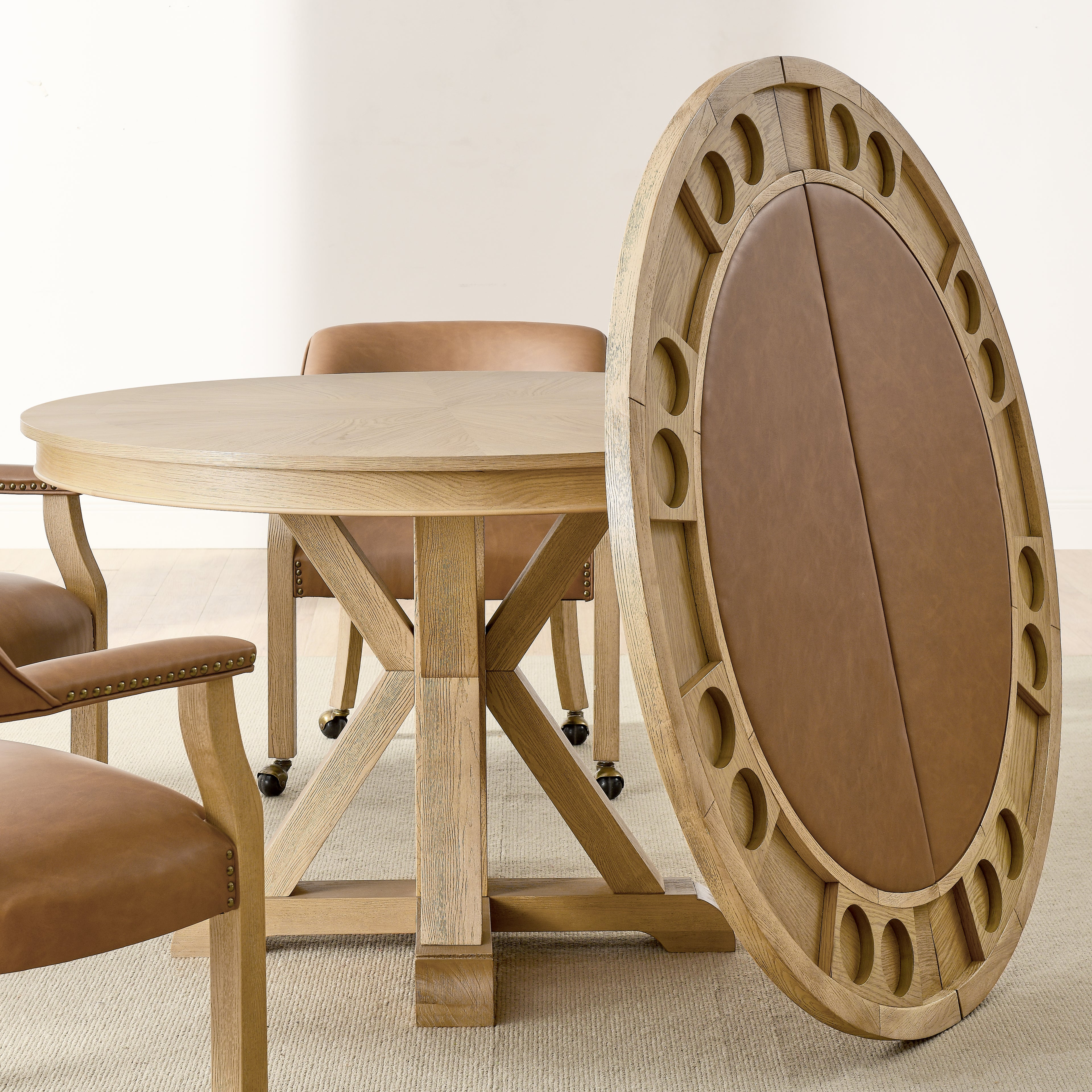 Rylie Counter Table, Natural Finish