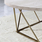 Rowyn Faux Marble Top Cocktail