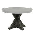 Rylie Black Trestle Dining Table Base