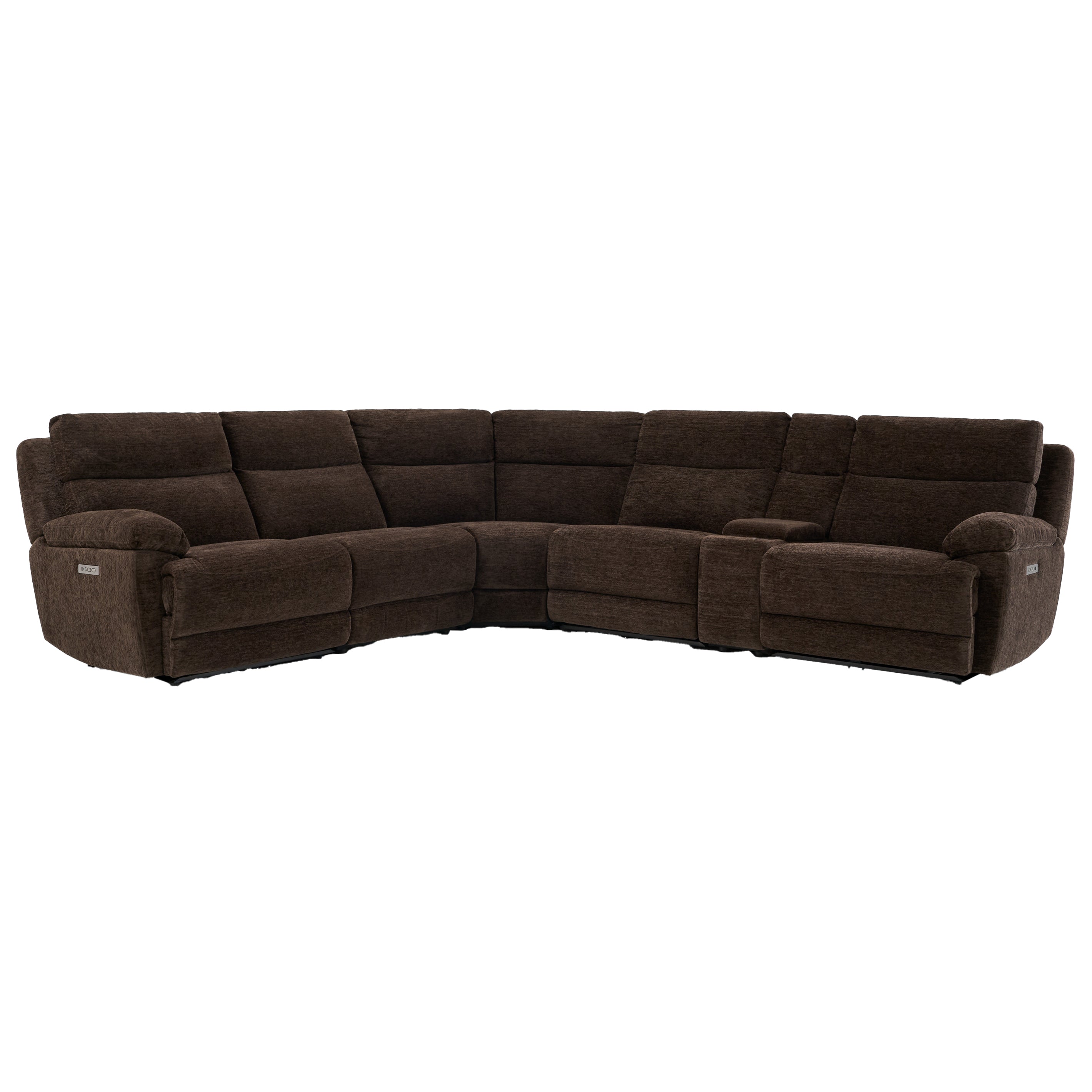 Gatlin 6pc Fabric Power Sectional