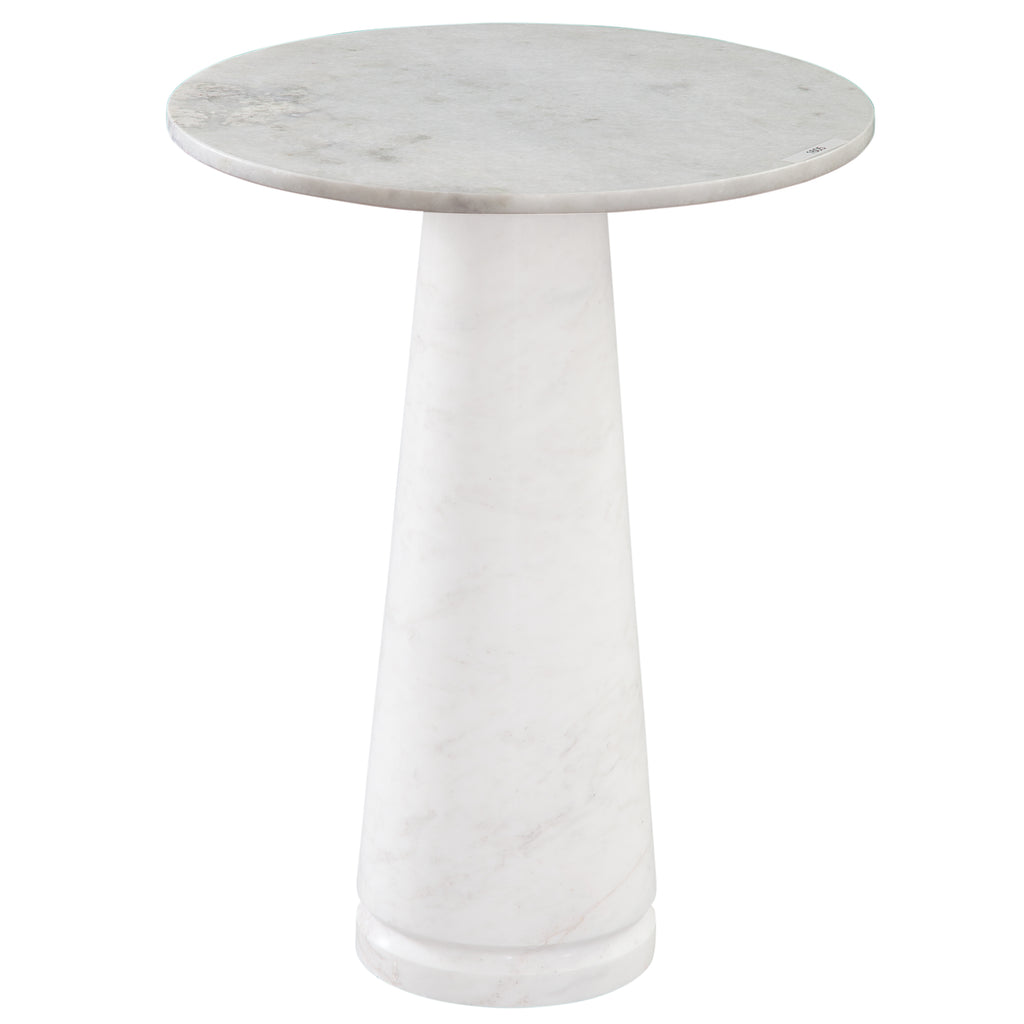 Joni Talita White Marble End Table Top
