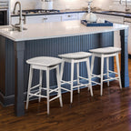 Hilton Counter Stool White
