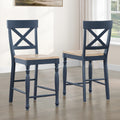 Darcy Blue Counter Chair