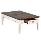 Cayla Cocktail Table Dark Oak/