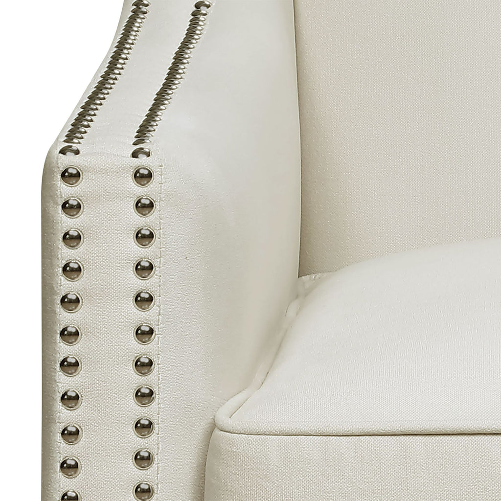 Augusta-16038-Chair-W/Wood-Leg-Distressed-Otto-Snow-(ISTA-3-packaging)