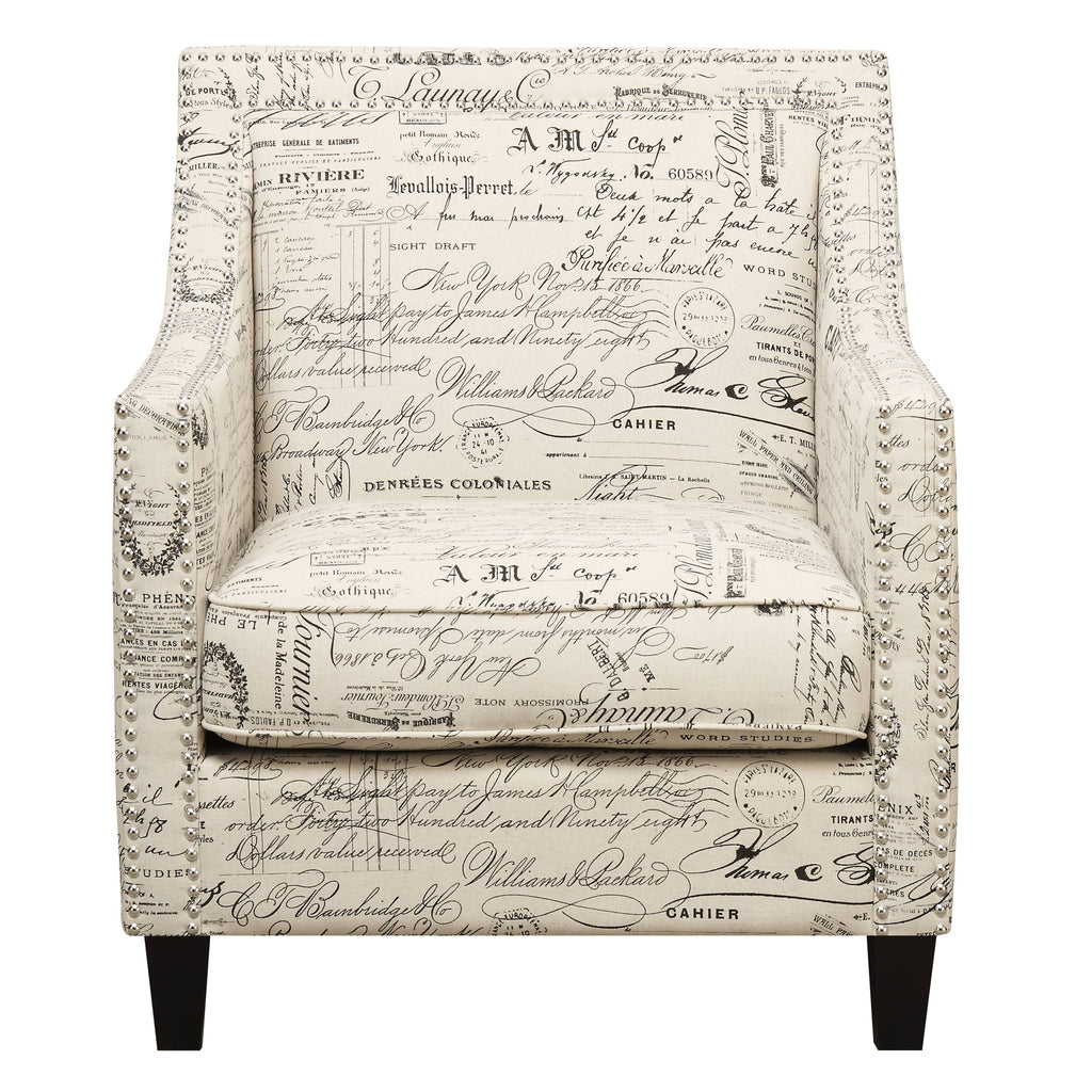 Erica-497-Chair-W/Chrome-Nails-French-Script-(ISTA-3)