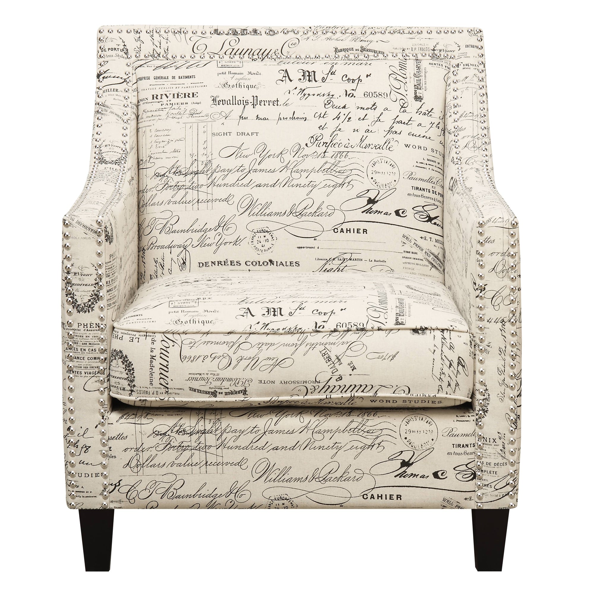Erica-497-Chair-W/Chrome-Nails-French-Script-(ISTA-3)