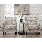 Erica-497-Chair-W/Chrome-Nails-French-Script-(ISTA-3)