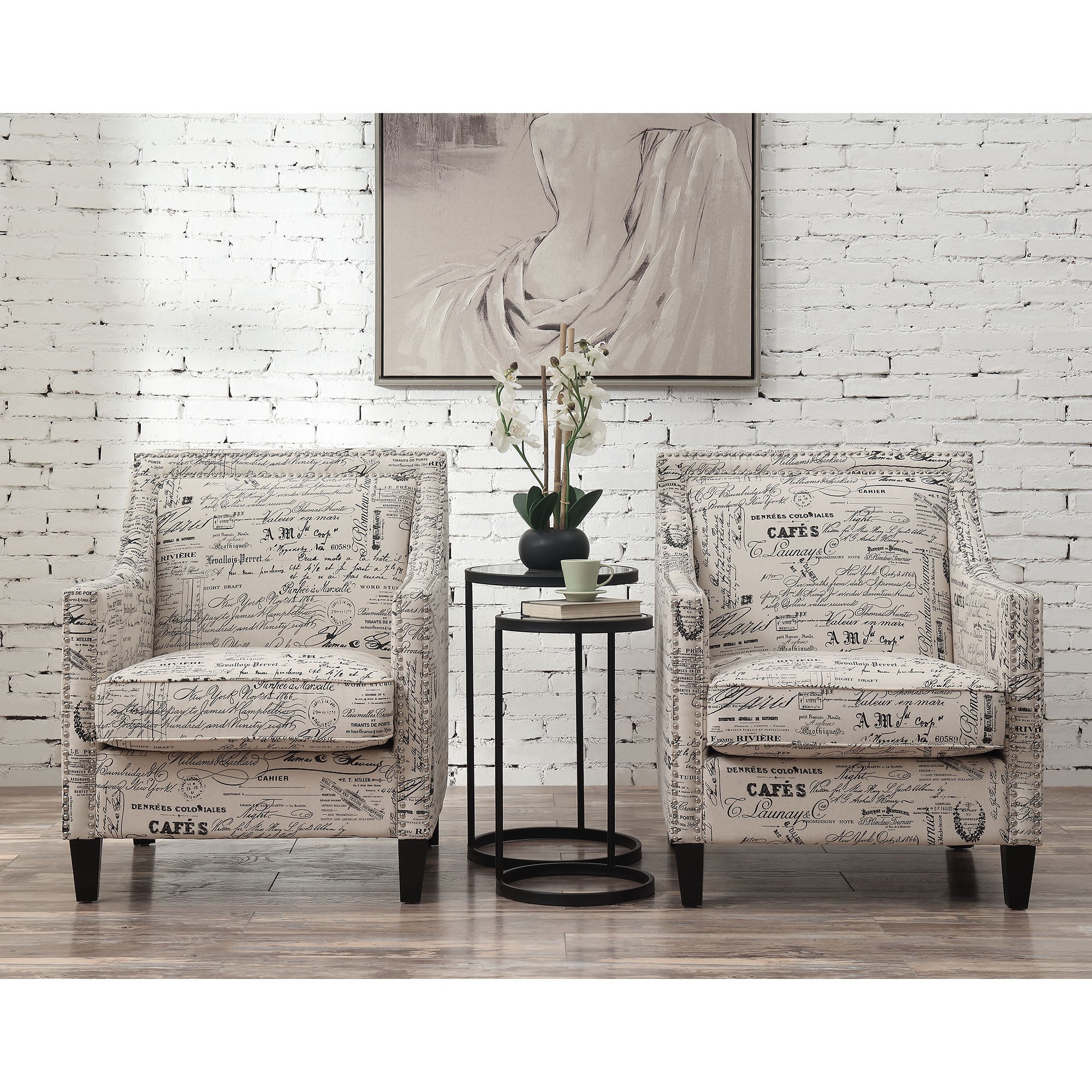 Erica-497-Chair-W/Chrome-Nails-French-Script-(ISTA-3)