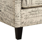 Erica-497-Chair-W/Chrome-Nails-French-Script-(ISTA-3)
