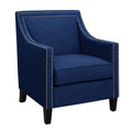 Erica-497-Chair-W/Chrome-Nails-Heirloom-Blue-(ISTA-3)