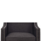 Erica-497-Chair-W/Chrome-Nails-Heirloom-Charcoal-(ISTA-3)
