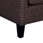 Erica-497-Chair-W/Chrome-Nails-Heirloom-Chocolate-(ISTA-3)
