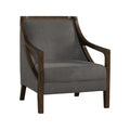 Hopkins-Chair-w/Brown-Arm-Columbia-Charcoal