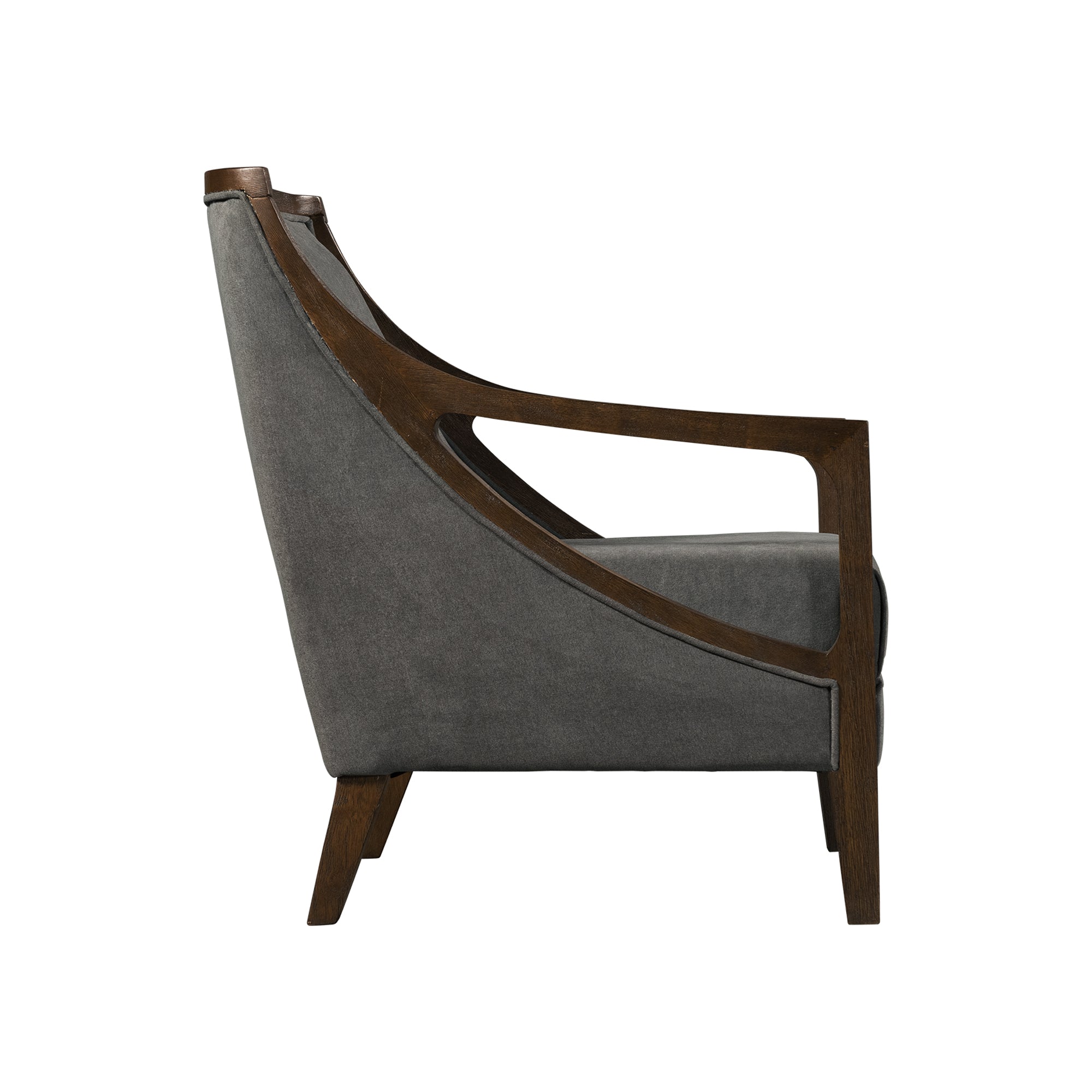 Hopkins-Chair-w/Brown-Arm-Columbia-Charcoal-(ISTA-3)