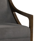 Hopkins-Chair-w/Brown-Arm-Columbia-Charcoal-(ISTA-3)