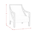 Hopkins-Chair-w/Brown-Arm-Columbia-Charcoal-(ISTA-3)