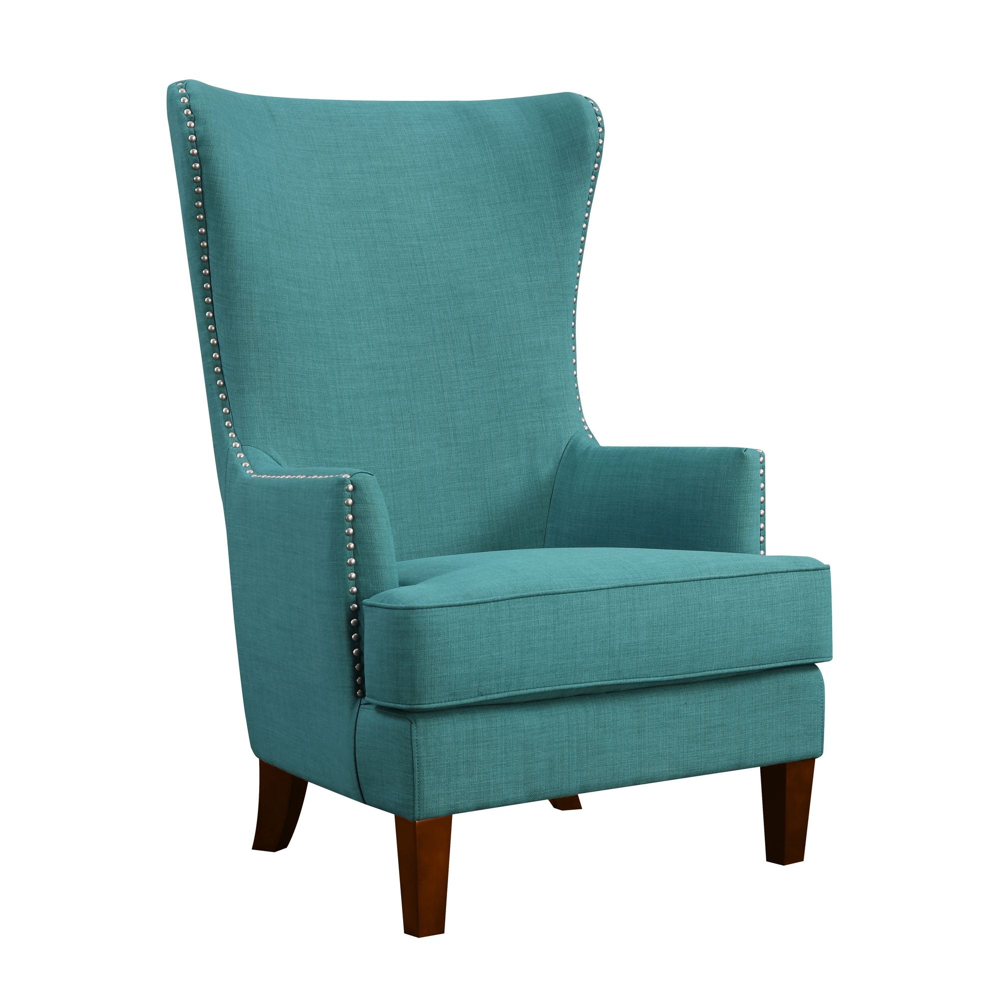 Kori 724 Chair with Chrome Nails Heirloom Aqua/Teal ()