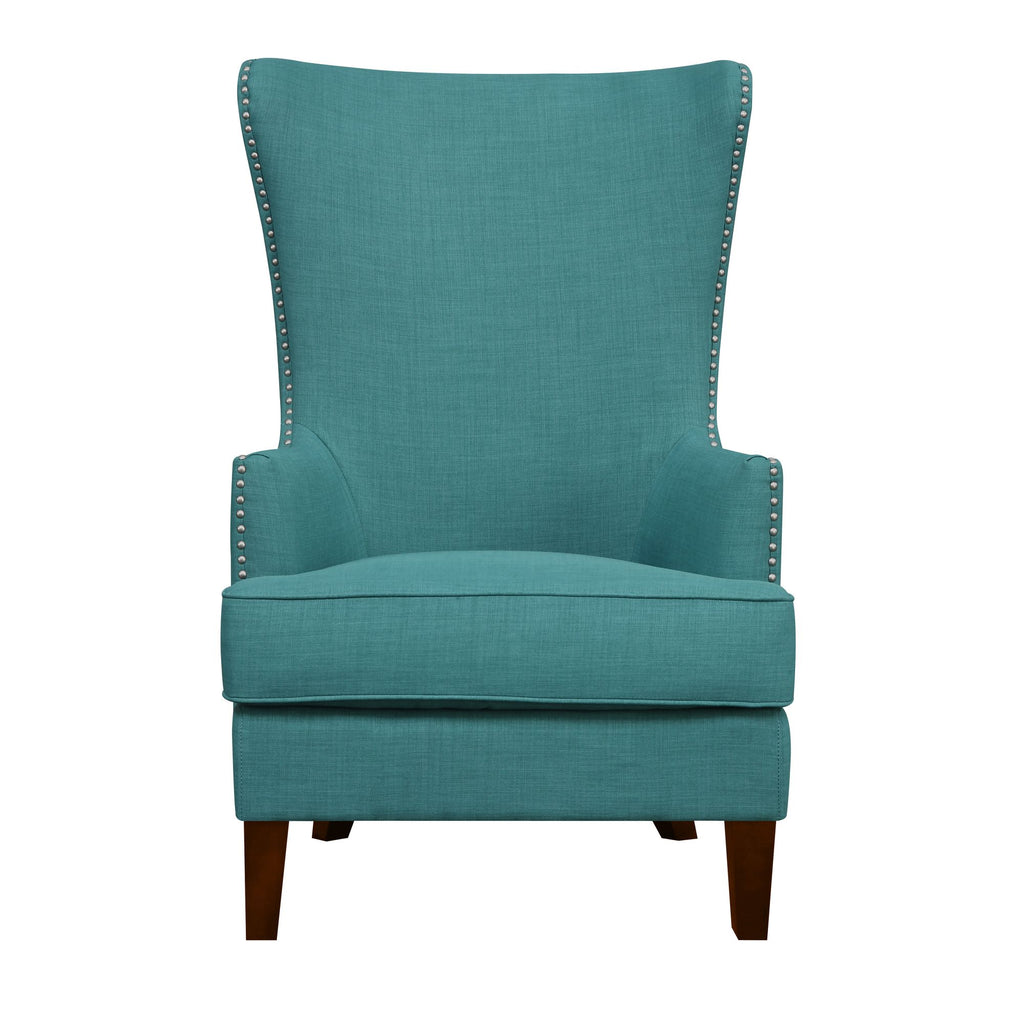 Kori 724 Chair with Chrome Nails Heirloom Aqua/Teal ()