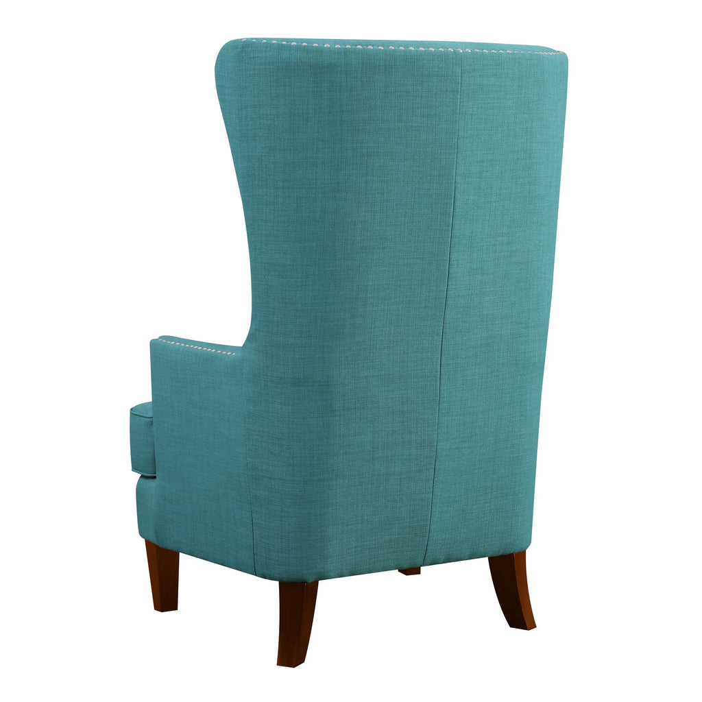 Kori 724 Chair with Chrome Nails Heirloom Aqua/Teal ()