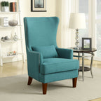 Kori 724 Chair with Chrome Nails Heirloom Aqua/Teal ()