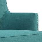 Kori 724 Chair with Chrome Nails Heirloom Aqua/Teal ()