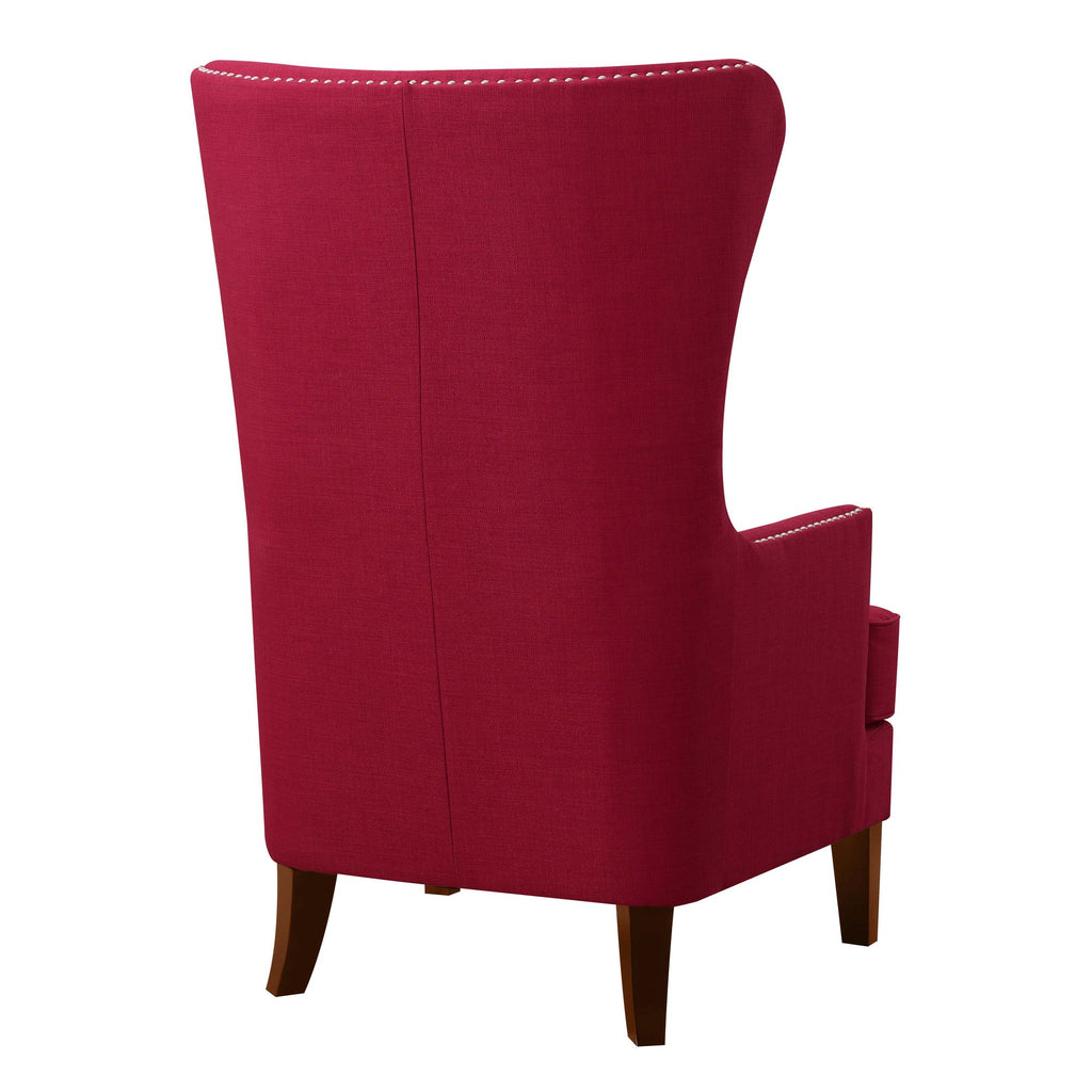 Kori 724 Chair with Chrome Nails Heirloom Berry