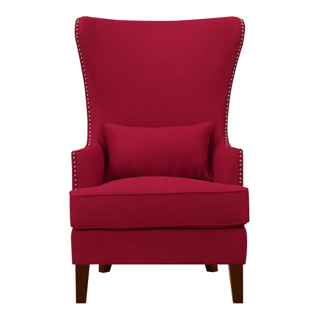 Kori 724 Chair with Chrome Nails Heirloom Berry