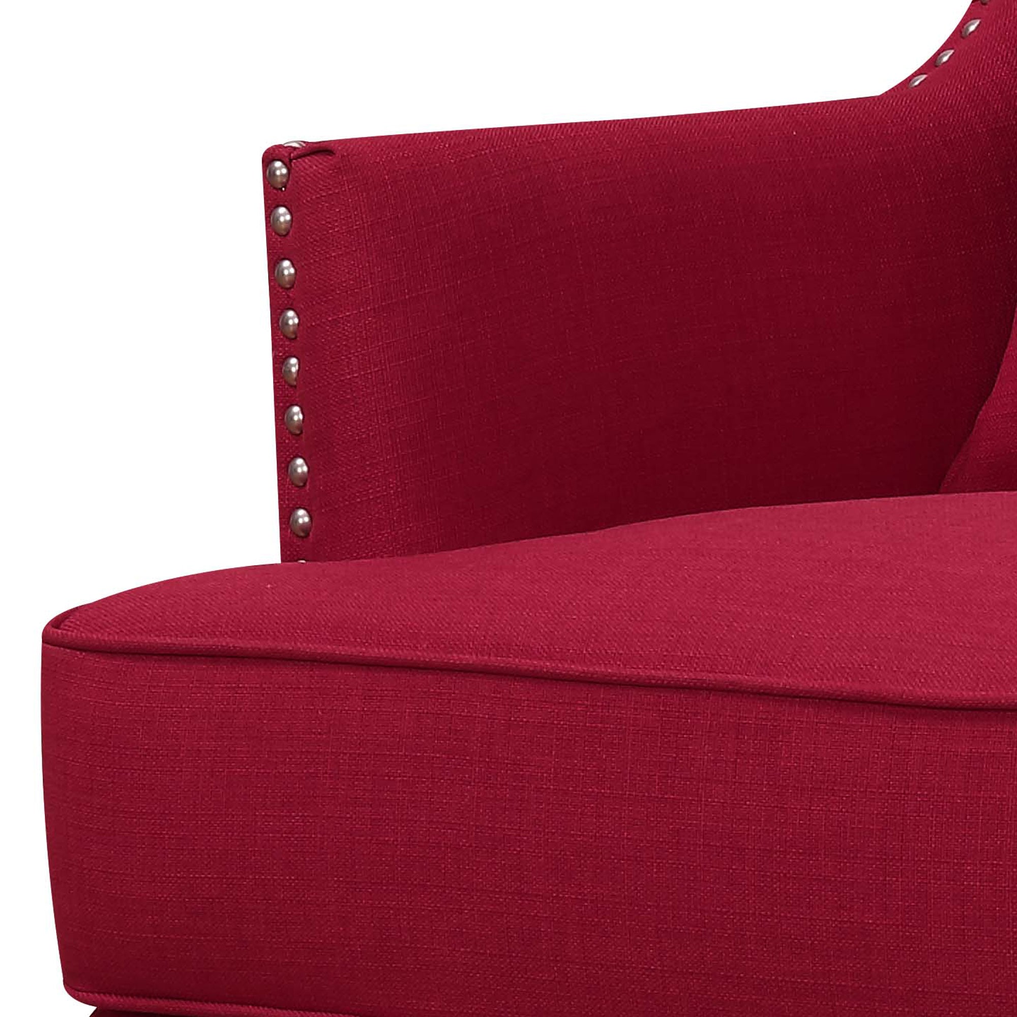 Kori 724 Chair with Chrome Nails Heirloom Berry