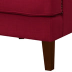 Kori 724 Chair with Chrome Nails Heirloom Berry