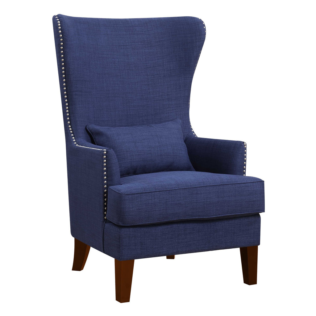 Kori 724 Chair with Chrome Nails Heirloom Blue