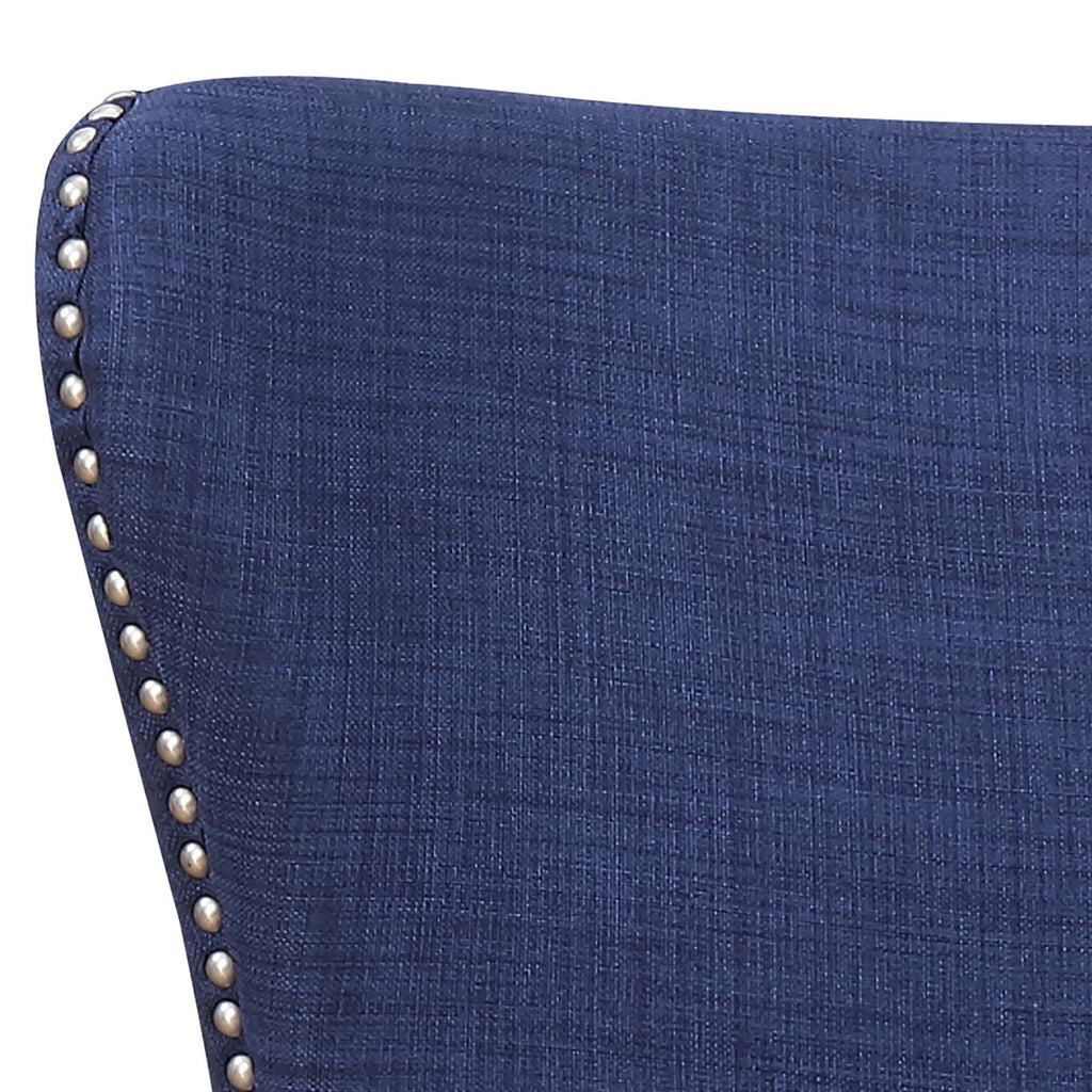 Kori 724 Chair with Chrome Nails Heirloom Blue