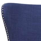 Kori 724 Chair with Chrome Nails Heirloom Blue
