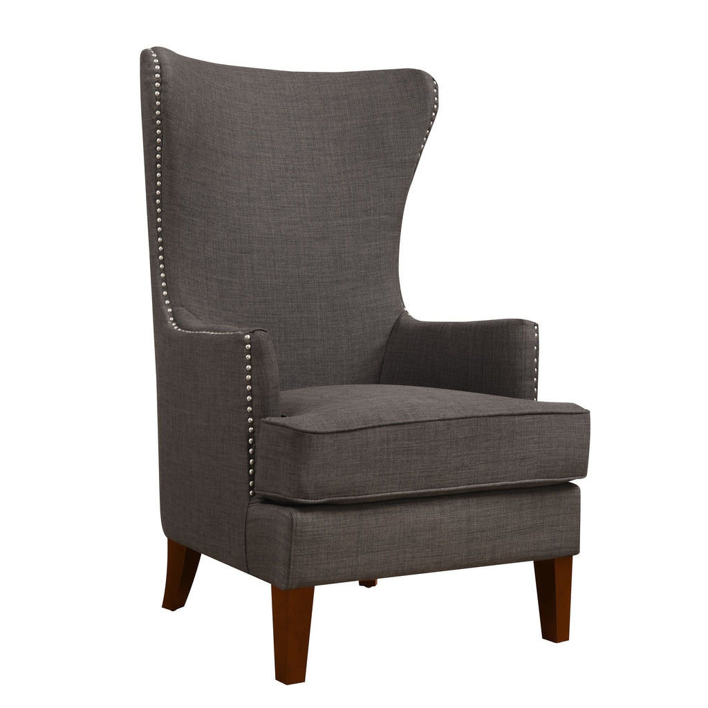 Kori 724 Chair with Chrome Nails Heirloom Charcoal ()
