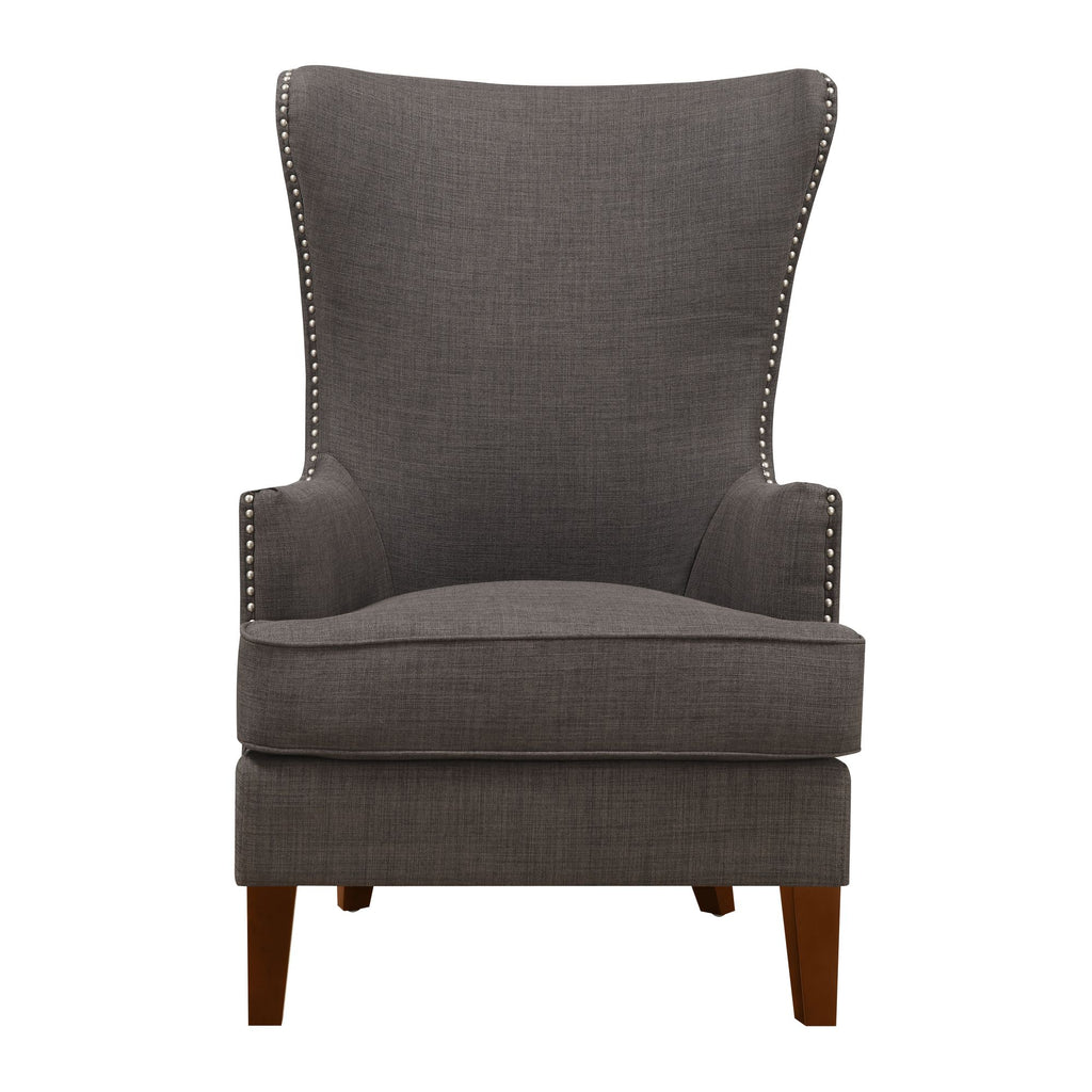 Kori 724 Chair with Chrome Nails Heirloom Charcoal ()