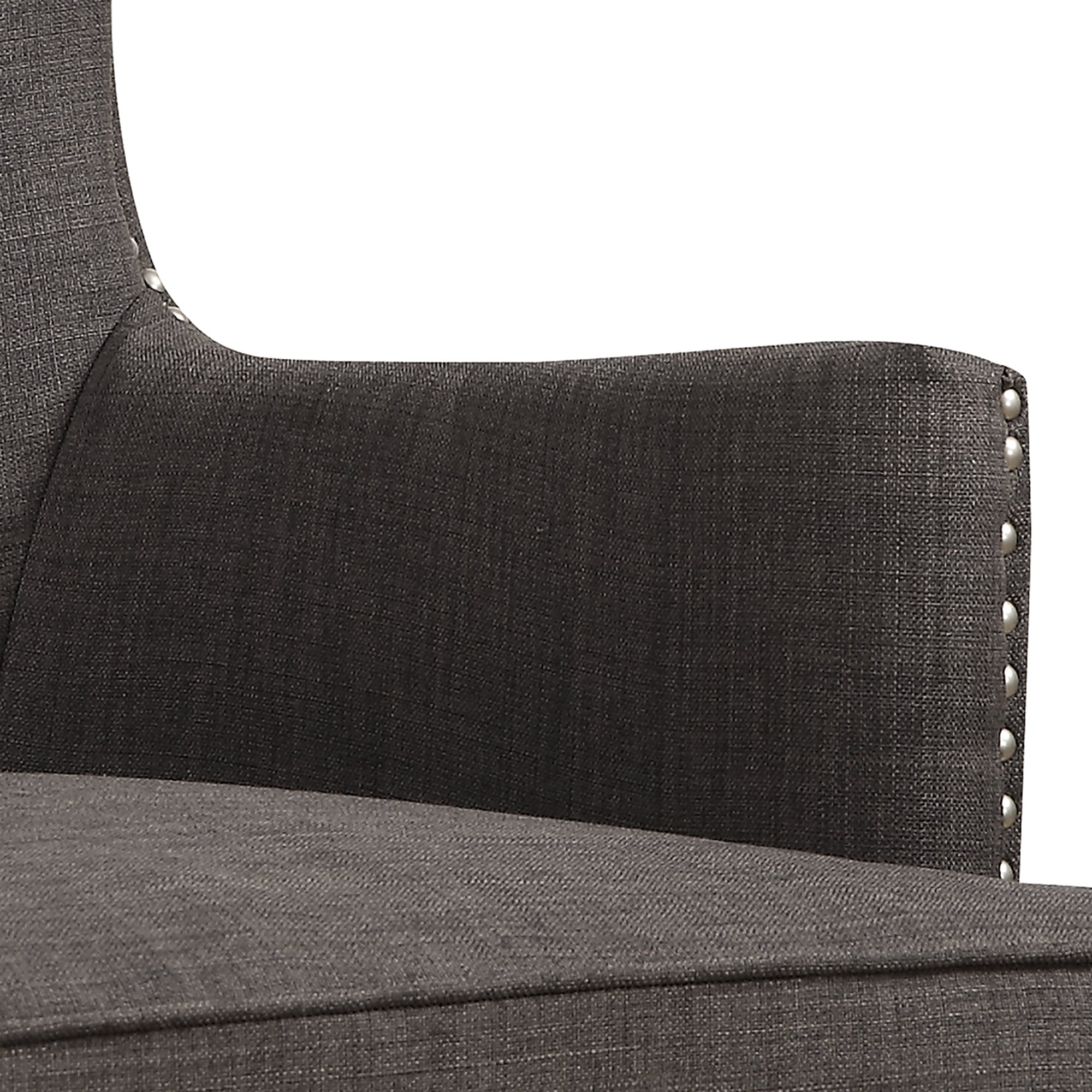 Kori 724 Chair with Chrome Nails Heirloom Charcoal ()