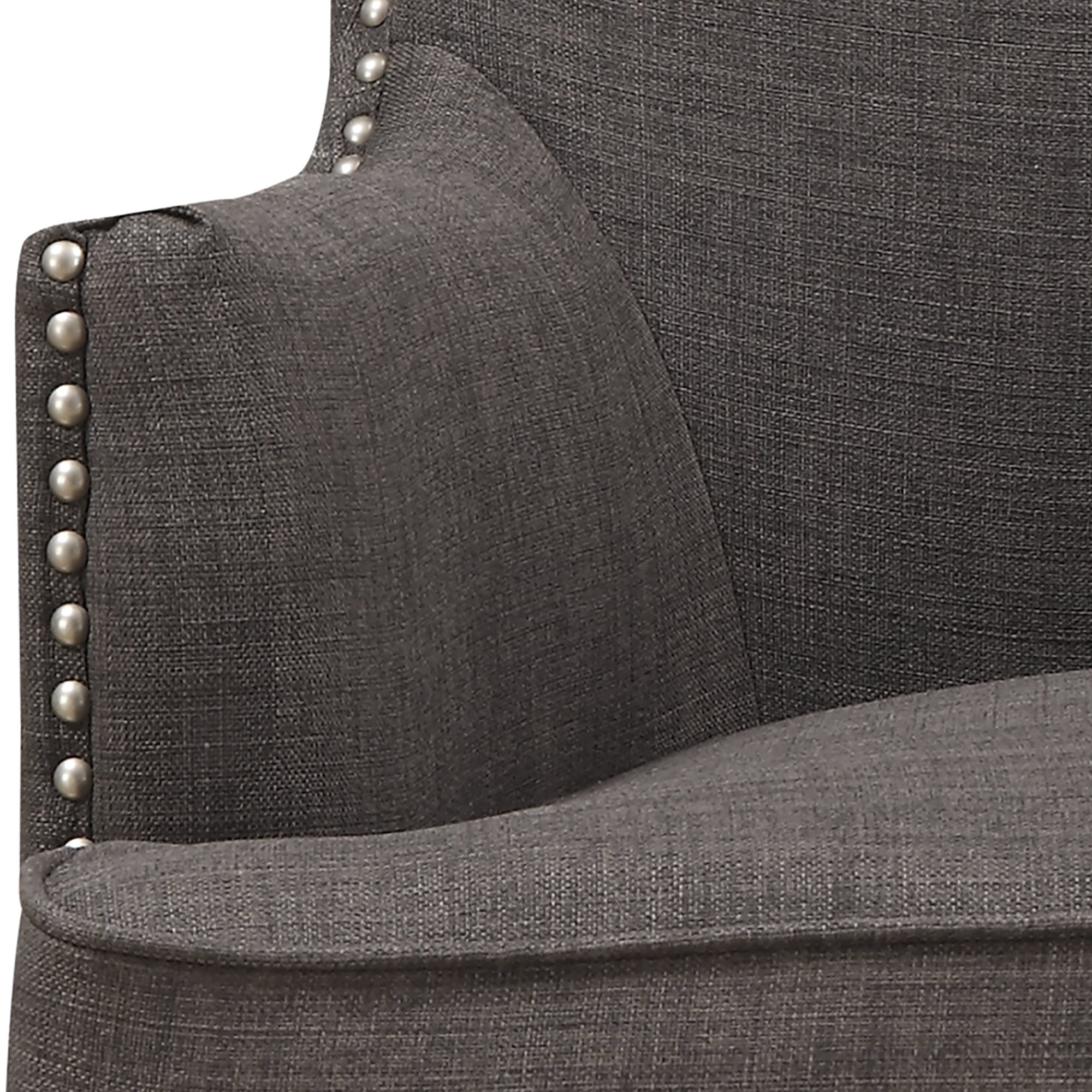 Kori 724 Chair with Chrome Nails Heirloom Charcoal ()