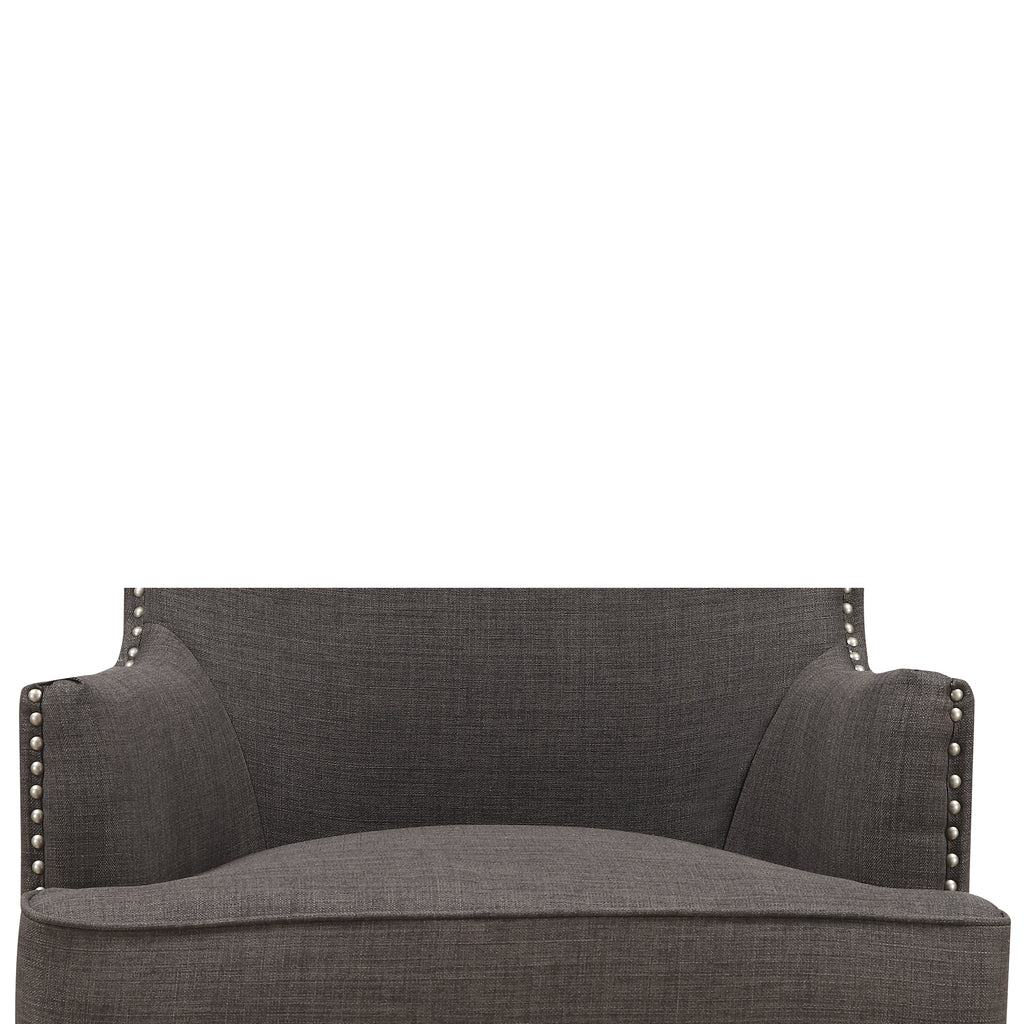 Kori 724 Chair with Chrome Nails Heirloom Charcoal ()