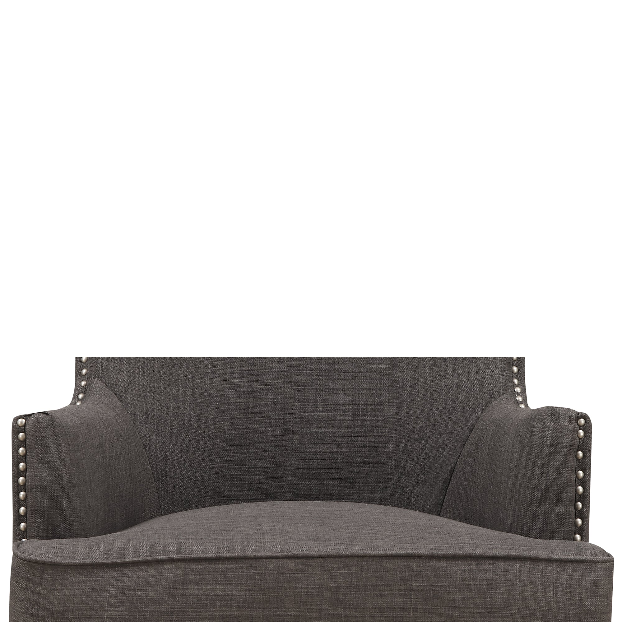 Kori 724 Chair with Chrome Nails Heirloom Charcoal ()