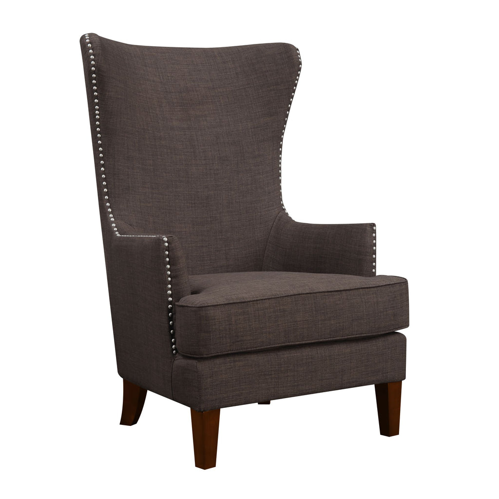 Kori 724 Chair with Chrome Nails Heirloom Chocolate