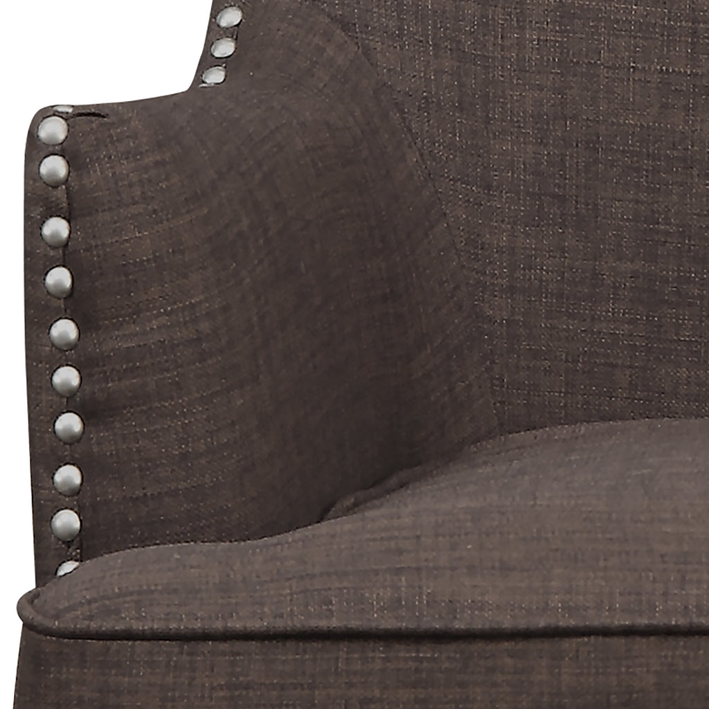 Kori 724 Chair with Chrome Nails Heirloom Chocolate