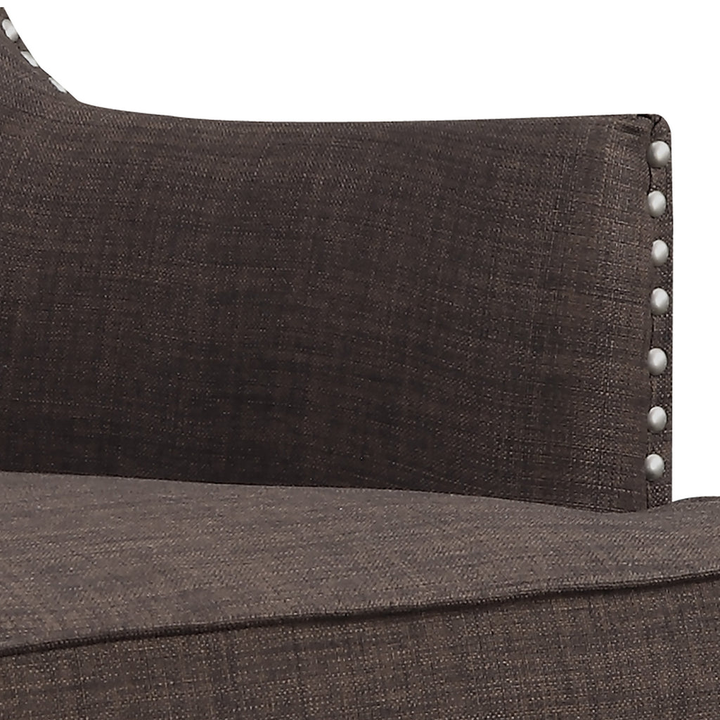 Kori 724 Chair with Chrome Nails Heirloom Chocolate
